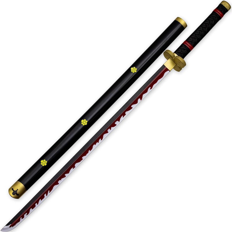 Armory Replicas - Polyurethane Foam Zoro Pirate Anime Wado Ichimonji Replica Katana - Cosplay Cosplay LARP Prop Foam Sword - Image 1